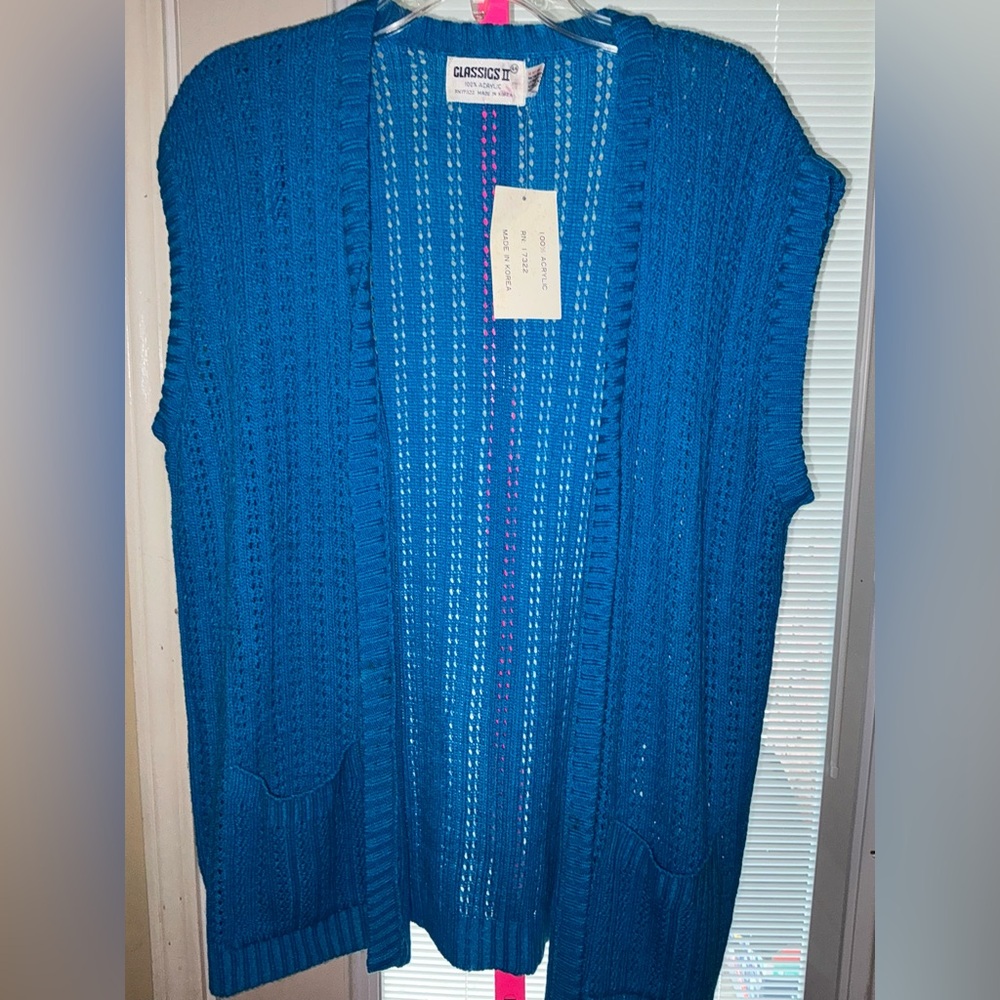 Classics II Vintage Sweater Vest Size 44